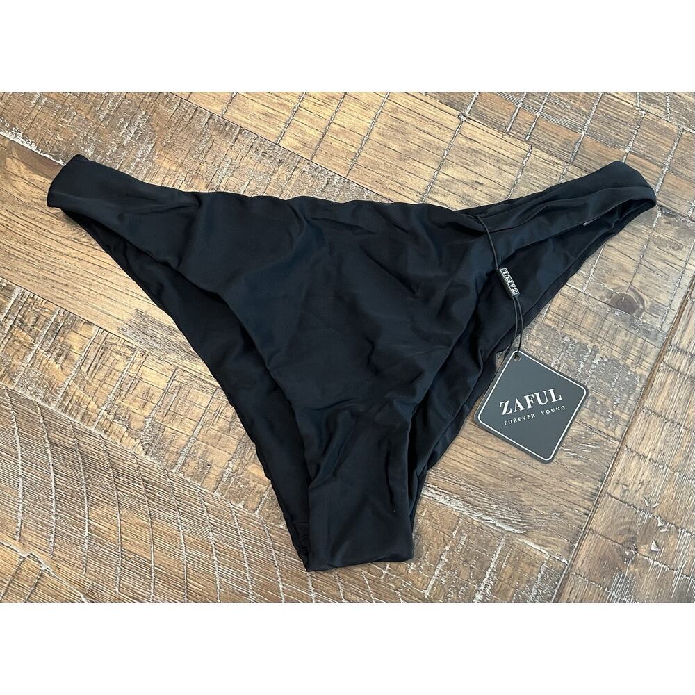 Zaful Bikini Bottom ONLY Size Large 8-10 NWT Vacation Beach Cruise Travel